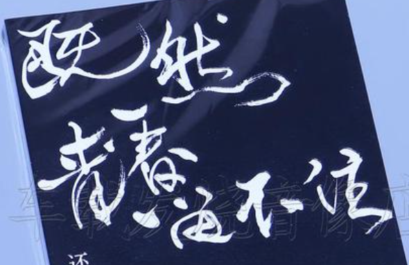 既然青春留不住，那就不必再留恋