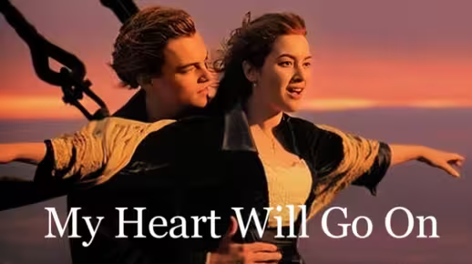 电影《泰坦尼克号》主题曲《My Heart will Go On》！席琳·迪翁高清收藏版